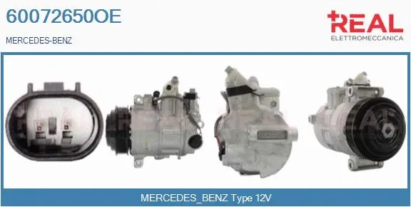 Compressor, air conditioning (60072650OE)
