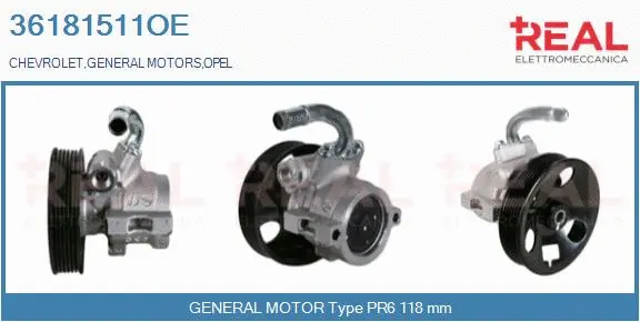 Hydraulic Pump, steering (36181511OE)