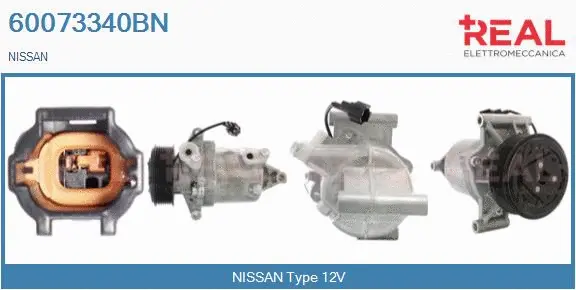 Compressor, air conditioning (60073340BN)