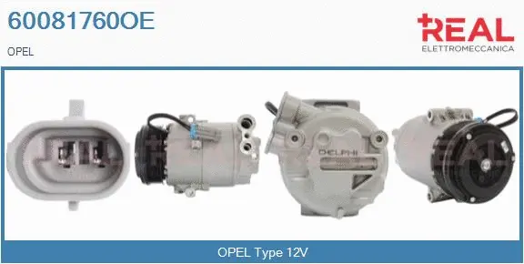 Compressor, air conditioning (60081760OE)