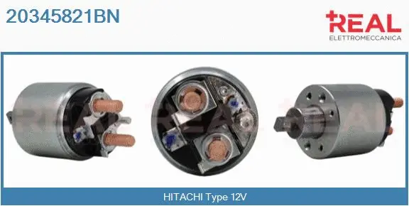 Solenoid Switch, starter (20345821BN)