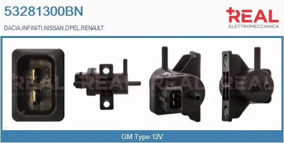 Pressure Converter, exhaust control (53281300BN)