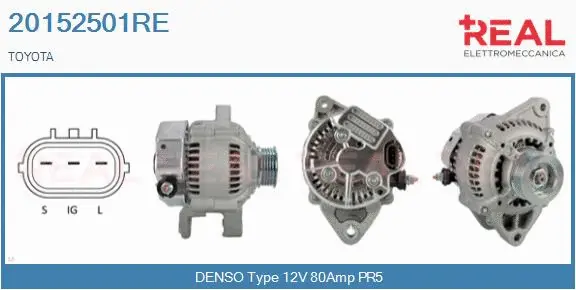 Alternator (20152501RE)