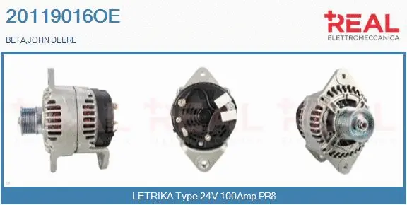 Alternator (20119016OE)