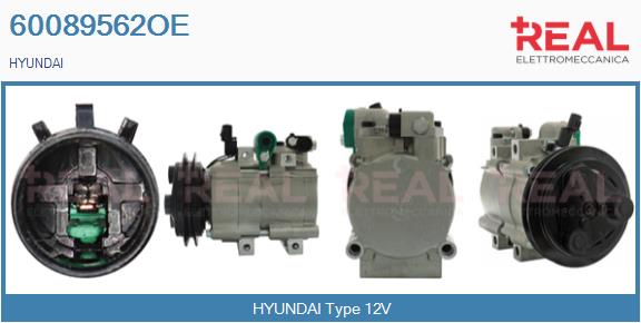 Compressor, air conditioning (60089562OE)