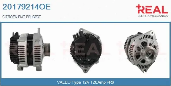 Alternator (20179214OE)