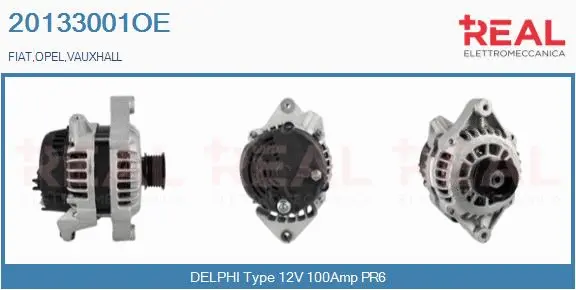 Alternator (20133001OE)