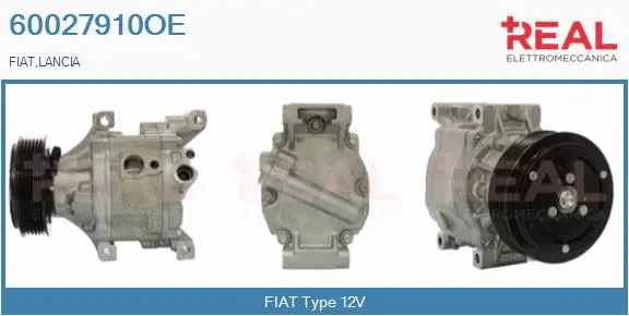 Compressor, air conditioning (60027910OE)