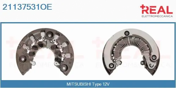 Rectifier, alternator (21137531OE)