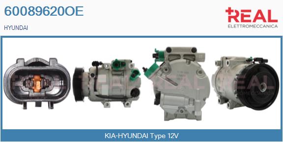 Compressor, air conditioning (60089620OE)