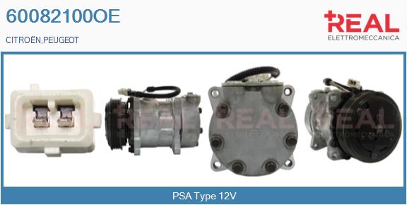 Compressor, air conditioning (60082100OE)