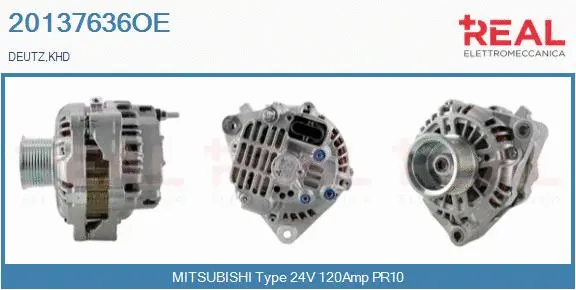Alternator (20137636OE)