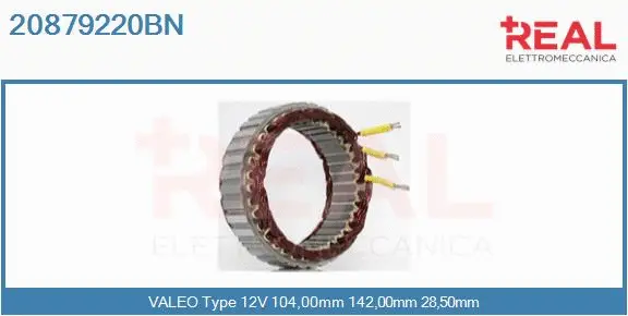 Stator, alternator (20879220BN)