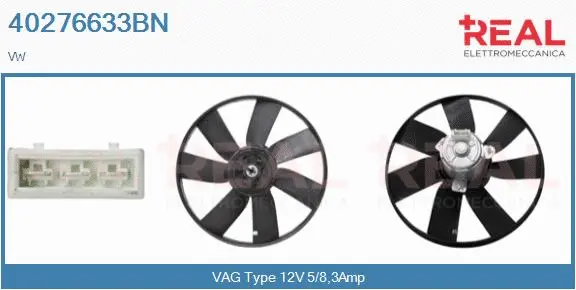 Fan, engine cooling (40276633BN)