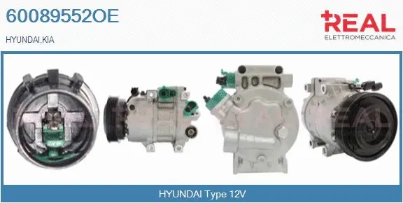 Compressor, air conditioning (60089552OE)