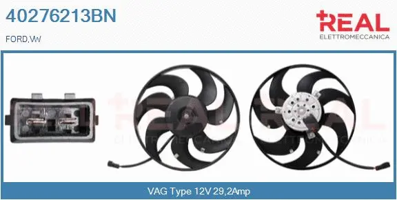 Fan, engine cooling (40276213BN)