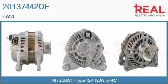 Alternator (20137442OE)