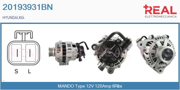 Alternator (20193931BN)