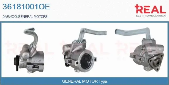 Hydraulic Pump, steering (36181001OE)