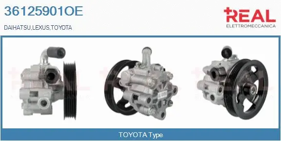 Hydraulic Pump, steering (36125901OE)