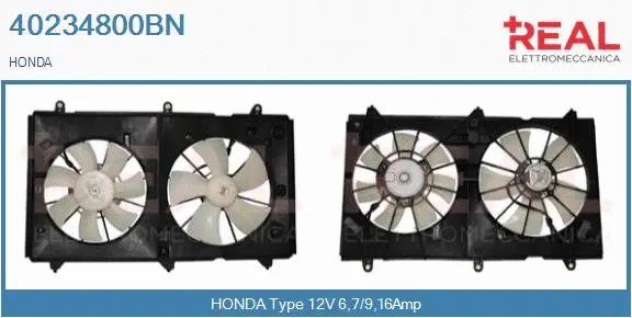 Electric Motor, radiator fan (40234800BN)