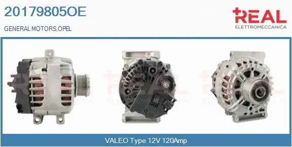Alternator (20179805OE)