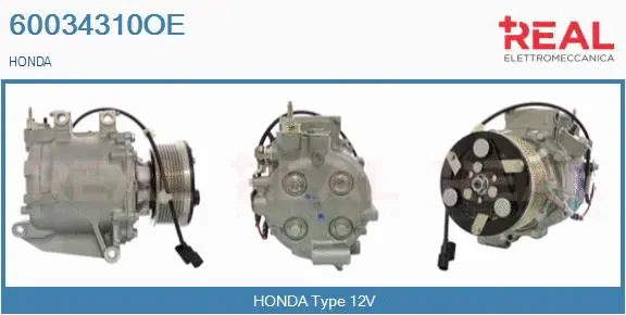 Compressor, air conditioning (60034310OE)