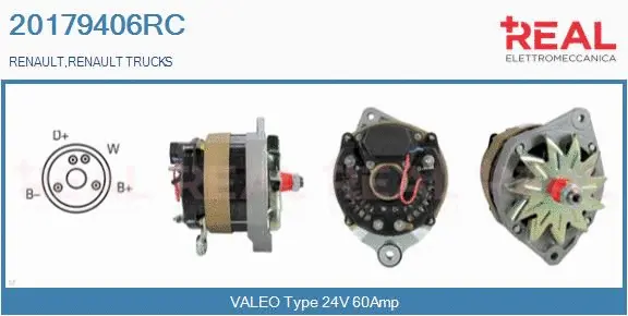 Alternator (20179406RC)