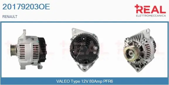 Alternator (20179203OE)