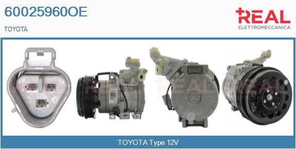 Compressor, air conditioning (60025960OE)