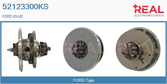 Core assembly, turbocharger (52123300KS)