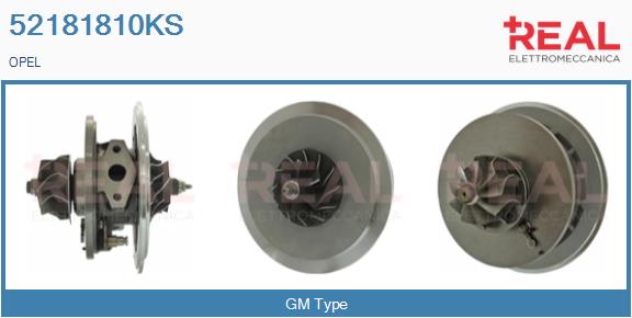 Core assembly, turbocharger (52181810KS)