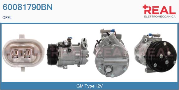 Compressor, air conditioning (60081790BN)