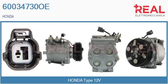 Compressor, air conditioning (60034730OE)