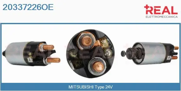 Solenoid Switch, starter (20337226OE)