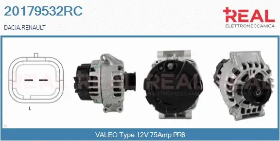 Alternator (20179532RC)