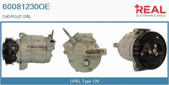 Compressor, air conditioning (60081230OE)