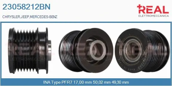 Belt Pulley, alternator (23058212BN)
