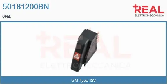Hazard Warning Light Switch (50181200BN)