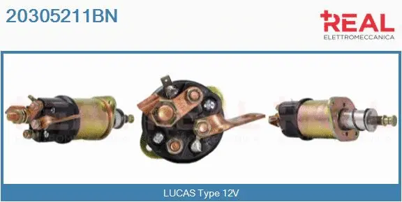 Solenoid Switch, starter (20305211BN)