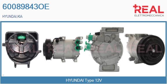 Compressor, air conditioning (60089843OE)