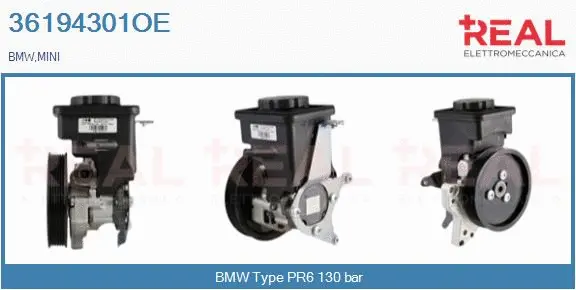 Hydraulic Pump, steering (36194301OE)