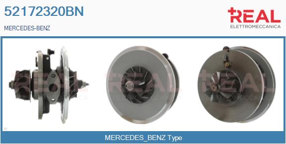 Core assembly, turbocharger (52172320BN)