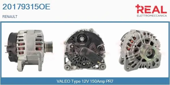 Alternator (20179315OE)