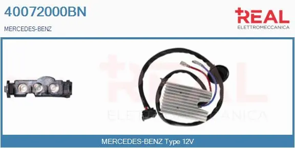 Resistor, interior blower (40072000BN)