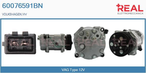 Compressor, air conditioning (60076591BN)