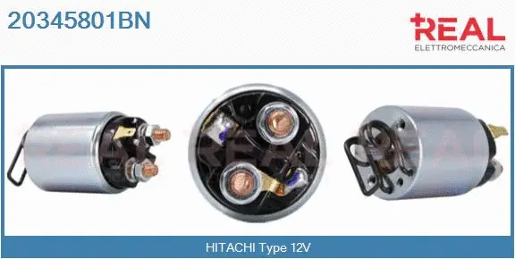 Solenoid Switch, starter (20345801BN)