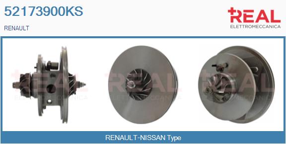 Core assembly, turbocharger (52173900KS)