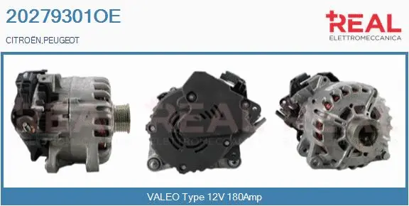 Alternator, starter (20279301OE)