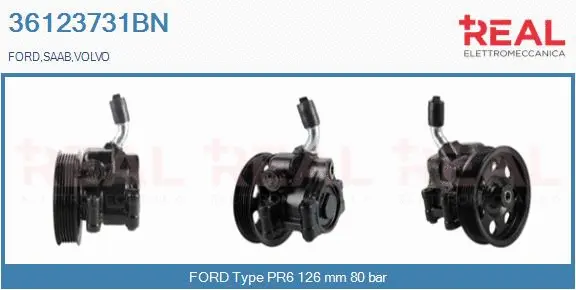 Hydraulic Pump, steering (36123731BN)